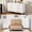 Beige & White, variant on Queen Upholstered Platform Bed Frame with Headboard and 4 Wood Dressers (2,5,6 Drawer) - Modern Bedroom Furniture Set with Sturdy Slats, Noise Free - Beige & White