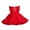 Red, variant on TBWNWG Elegant Flower Girl Dress with Ruffle Beads for Toddler Wedding Pageant Birthday Party Evening Tutu,Sizes 3-4 Years
