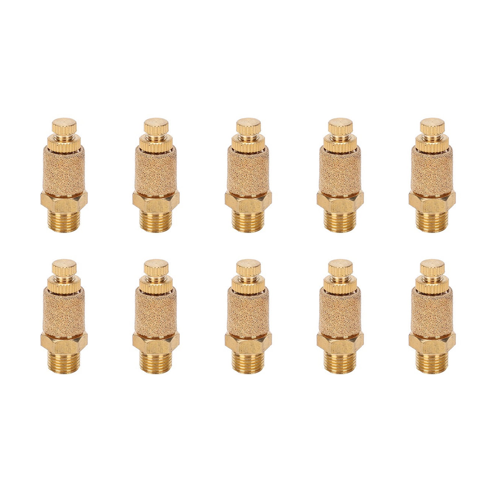 Pneumatic Muffler, Throttle Muffler Brass Thermal Conductivity For