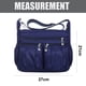 thumbnail image 2 of Bolso bandolera para mujer, de nailon, impermeable, ligero, de lona de gran capacidad, 2 of 5