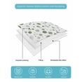 thumbnail image 5 of Quilts Twin Size, Sage Green Polka Dot Soft Comforter Bedding Set for Bed, Modern Art Abstract Watercolor Dot Lightweight Quilted Bedspread with Pillow Cover(2 Pieces) for All Season, 68x86 Inch, 5 of 6