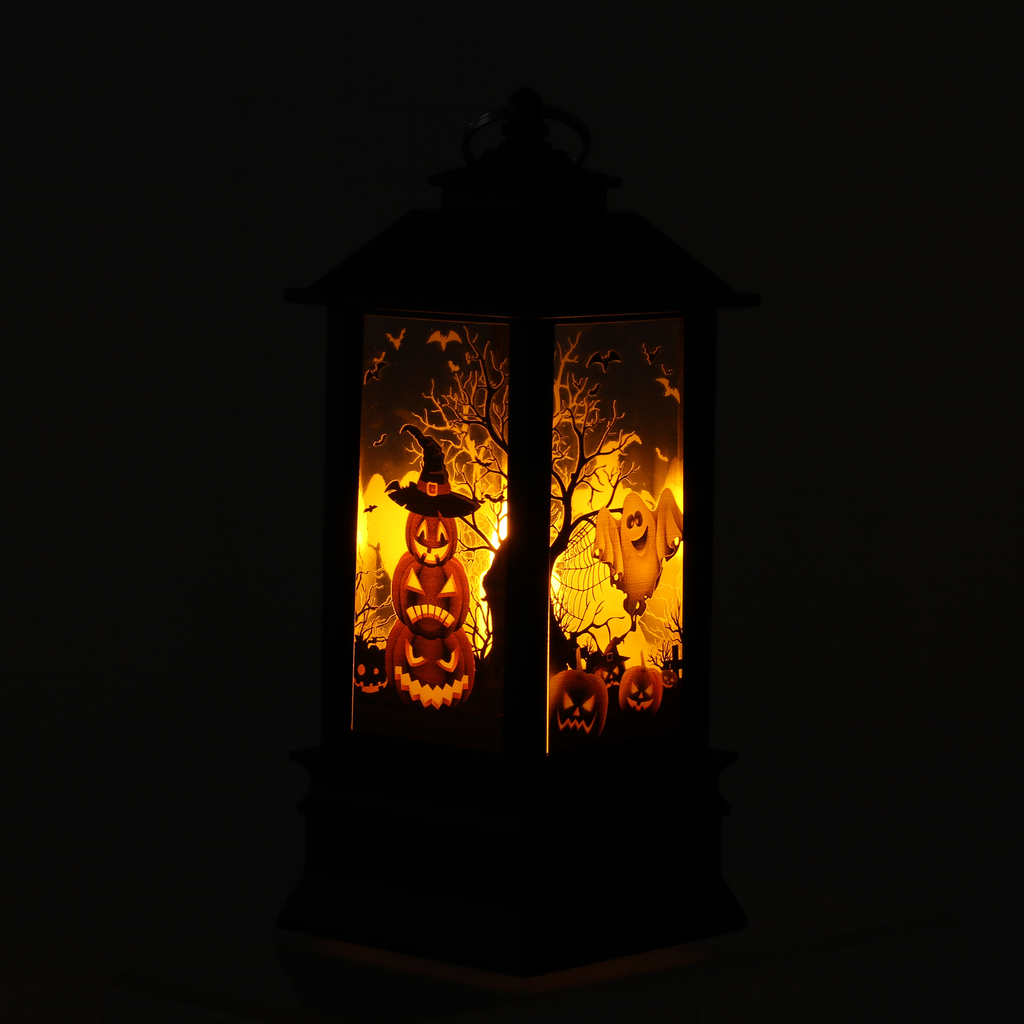 Dropship Vintage LED Halloween Candle Lantern Halloween Lantern,Mini Lantern  Decorative Lights Vintage Hanging LED Small Candle Lanterns Gifts For Indoor,Outdoor,Table,Party  Pumpkin Witch Castle Decoration to Sell Online at a Lower Price