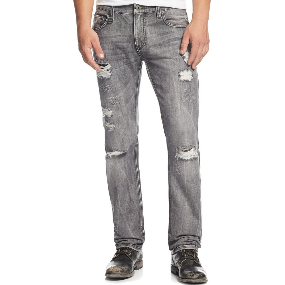 highly distressed jeans