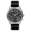 Men's Timex Black Leather Strap Chronograph Watch