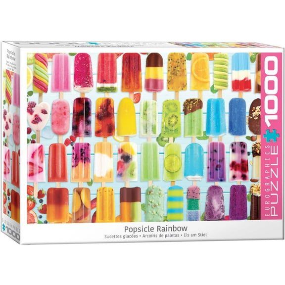 EuroGraphics Popsicle Rainbow 1000 Piece Puzzle for Adults