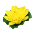 thumbnail image 4 of Bgsha 18cm Artificial Water Lily Floating Lotus Flower Pond Aquarium Decor Multicolor, 4 of 8