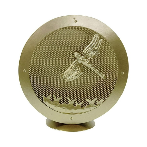 Xihbxyly Marco de Espiral Antimosquitos de Hierro Forjado, Diseño de Jaula, Acero Inoxidable, Quemador Portátil, Elegante Decoración para El Hogar, Base Antideslizante, Repelente de Mosquitos Seguro,