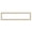 Tan, variant on Fixed Transom Window, 47.5" x 11.5" - Energy-Efficient Low-E Insulated Glass, White Vinyl Frame, Replacement Retrofit Install - Natural Daylight Window for Bathrooms, Above-Door Transoms