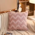 thumbnail image 4 of Square Pack of 2 Solid Colors Throw Pillow covers(Without Inserts)(Double Sided), 4 of 9