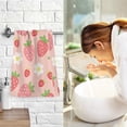 thumbnail image 7 of Dreamtimes 16x28 Inch Face Hand Towel Set Fruit Pattern Flowers Wild Cotton Washcloths, Quick-Dry Highly Absorbent Bath Towels 2 Pcs for Bathroom Ktichen Travel SPA Gym, 7 of 7