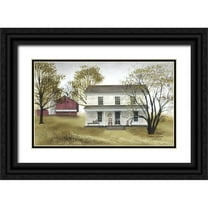 Jacobs, Billy 24x16 Black Ornate Wood Framed with Double Matting Museum Art Print Titled - Summer Afternoon
