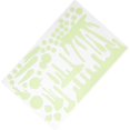 thumbnail image 4 of Here's a polished and engaging product description based on your input:\n\n \n\n**Fluorescent Halloween Wall Decal – Luminous Glow Sticker with Spooky, 4 of 4