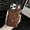 Coffee, variant on TECH CIRCLE for iPhone Air Premium Real Leather+TPU Case with Metal Magnetic Folding Stand,Luxury Leather Invisible Stand Non-Slip Military-Grade Shockproof Full Cover,Brown
