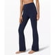 thumbnail image 3 of Pantalones de yoga reveladores, pantalones deportivos casuales para mujer, cintura alta, levantamiento de cadera, contracción abdominal, pantalones de yoga de pierna ancha elásticos, micro acampanados, 3 of 5