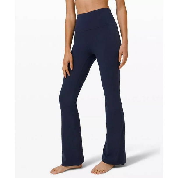 Pantalones de yoga reveladores, pantalones deportivos casuales para mujer, cintura alta, levantamiento de cadera, contracción abdominal, pantalones de yoga de pierna ancha elásticos, micro acampanados