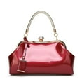 thumbnail image 3 of LHSHID Quality luxury evening messenger bags for women handbags patent leather ladies shoulder bag Ladies Clutchs Wedding Party Bags, 3 of 6