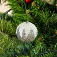 thumbnail image 5 of Christmas Tree Topper,Christmas Balls,Foam Material,Christmas Ornaments,Christmas Gifts for Women,Holiday Decor for Thanksgiving Party Decoration,3.15in,Silver, 5 of 6