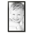 thumbnail image 2 of ArtToFrames 18x33 inch Raw Edge Black Picture Frame, Black MDF Poster Frame (4460), 2 of 8