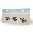 thumbnail image 2 of Yehwow Baby Sea Turtles Metal Car Plate Decorative Aluminum License Plate Tag Sign, 2 of 5