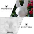 thumbnail image 3 of Foam Rabbit Shape 40CM White Craft Bunny Rabbit Polystyrene Styrofoam Modelling Foam for Flower Arranging Easter Gift DIY Rose Animal, 3 of 8