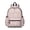 Unicorn and Star Pink Pattern, variant on Unicorn and Star Pink Pattern Cute School Backpack with Padded Back and Adjustable Shoulder Straps 13.4"x11"x4.7"