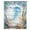 Blue Ivory, variant on Jellyfish Coastal Sheer Curtains 45 Inches Long, Summer Nautical Starfish Coral Ocean Light Filering Curtains, Breathable Simi Curtain Privacy Drapes for Kitchen Bathroom Small Window Treatment