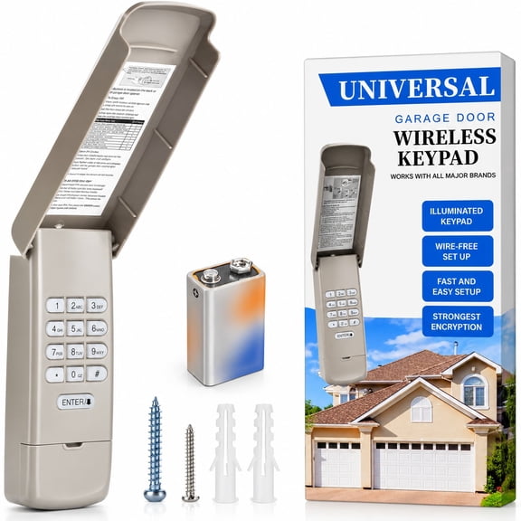 877MAX 878MAX Universal Garage Door Opener Keypad for Liftmaster Chamberlain Craftsman Wayne Dalton Openers Produced Since 1993