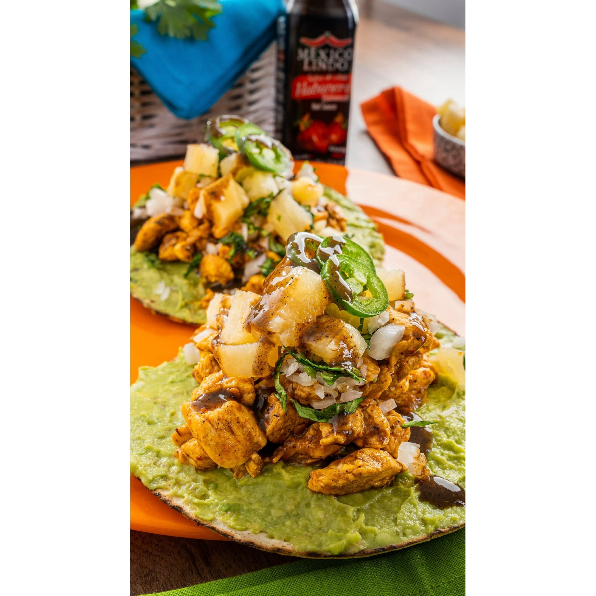 (Pack Of 12) Mexico Lindo Hot Sauce Extra Extra Extra Hot 5 Oz