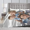 thumbnail image 6 of Custom Blanket Personalised Blanket with Photos Text.Custom Blanket with 1-9 Photo Collages.Flannel Blankets for Family Birthday Wedding Gift Fits Couch Sofa Bedroom Living Room-100cmX125cm, 6 of 6