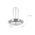 thumbnail image 2 of OULII Korean Barbecue Bbq Fork Barbecue Rack Carbon Steel Grilling Cooking 1Pack, 2 of 8
