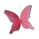 thumbnail image 5 of Mariposa artificial, decoración de pared con mariposas falsas para dormitorio, hogar, exteriores. Rosa, 5 of 9