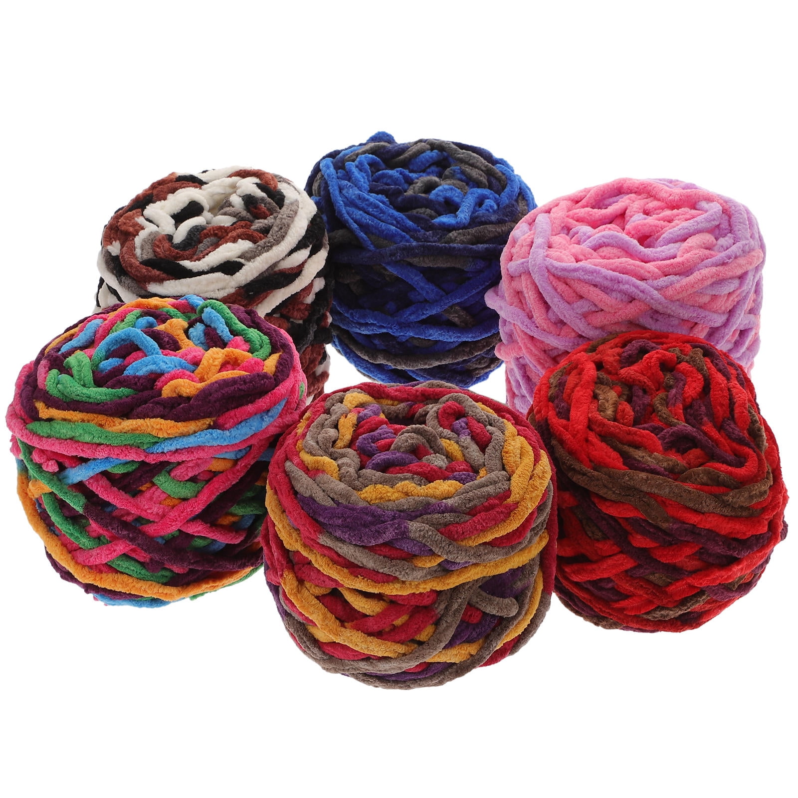 MLINS 18 Rolls Chunky Knitting Yarn for Crochet, Sweaters, Scarves, and Crafting Supplies, Soft Thick Crochet Thread