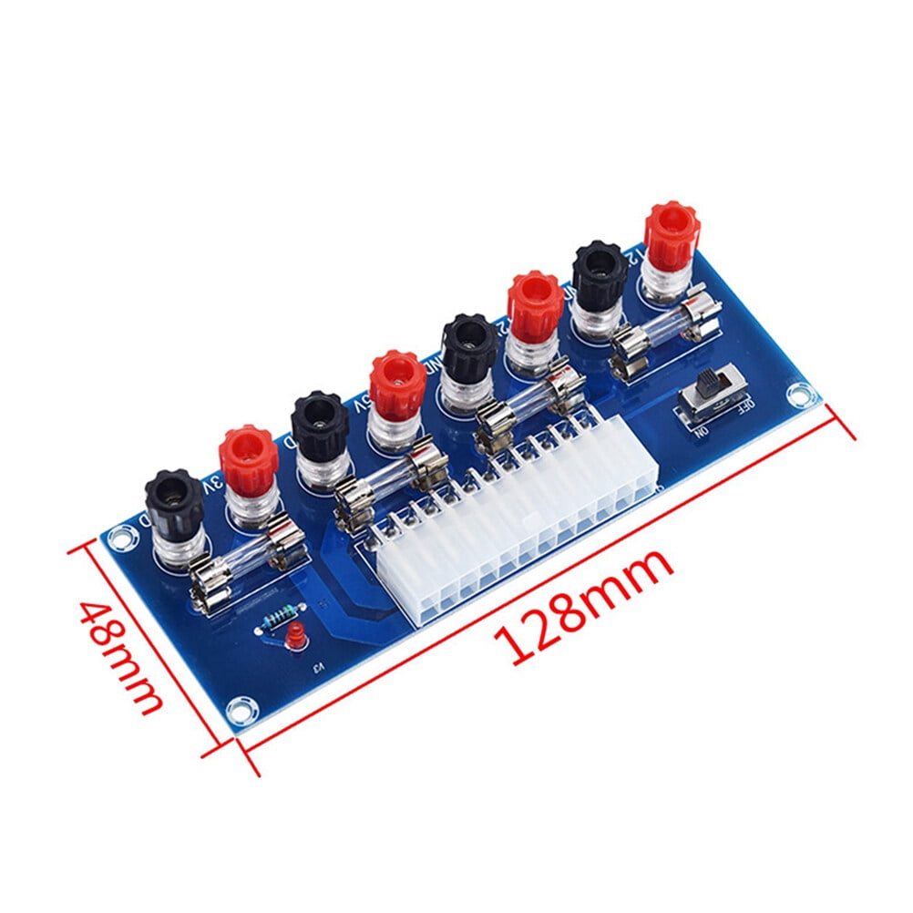 ATX Power Board 24pin Desktop PC Chassis Power Adapter Computer Accessory