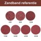 thumbnail image 4 of Bandas de lijado de 533x75 mm, juego de 2 bandas con granos 40/60/80/120/150/240/320/400/600 para lijadoras de banda, para rectificado, limado, afilado y desincrustación (18 piezas)., 4 of 8