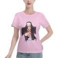 thumbnail image 1 of Women's Basic Short Sleeve T-Shirt Demon Slayer Blade Nidouzi, 1 of 6