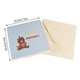 thumbnail image 2 of Tarjetas De Felicitación De Pastel De Oso 3D Tarjeta De Feliz Cumpleaños Con Sobre Para Amantes De Los Amigos De La Familia Scienceny EL016149-00, 2 of 5
