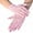 Pink, variant on Lolmot Ladies Lace Gloves Women Elegant Sunblock Short Gloves Lace Floral Courtesy Gloves Wedding Gloves Costume Gloves for Dinner Tea 1950s Party Dressy Favors, Wrist Length