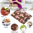 thumbnail image 4 of Mushrooms Brown Food Scale Digital Kitchen Scale Waterproof Tempered Glass Tare Function 11 lb for Baking Cooking Meal Prep, 4 of 7