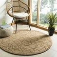thumbnail image 2 of SAFAVIEH Impressions IM341D Handmade Light Brown Rug, 2 of 9