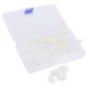 thumbnail image 3 of Juego de 35 articulaciones para muñecas, accesorios para manualidades DIY, suministros para hacer osos con perno, color blanco, 3 of 14