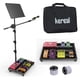 thumbnail image 1 of Pedalera de guitarra Kereal de 40,64 cm x 31,5 cm con bolsa y soporte, 1 of 6