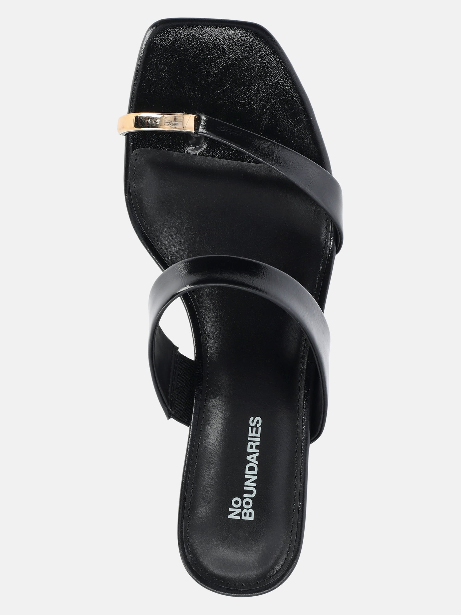 No Boundaries Embellished Toe Ring Sandals, Women's