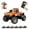 Orange, variant on Mini Rc Monster Truck, Scale Remote Control Monster Truck