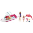 thumbnail image 3 of Barbie Dolphin Magic Ocean View Boat & Doll Giftset, 3 of 5