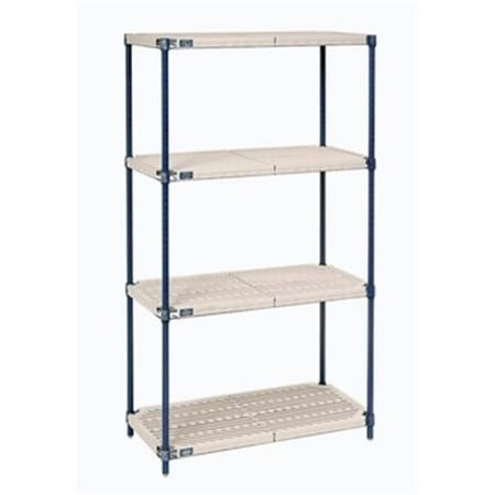 

Nexel Industries PM24307N Nexelite Plastic Mat Starter Shelf Unit - 24 x 30 x 74 in.