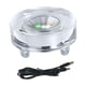 thumbnail image 5 of Pedestales de lámpara de base de luz LED de cristal recargables que parpadean automáticamente. Estilo E, 5 of 9