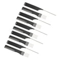 thumbnail image 4 of Metal Tail Combs Set, 10pcs Comfortable Handles Eliminate Tangle Parting Hair Styling Lift Teasing Comb SetSet Portable  For Barbershop For Women, 4 of 8