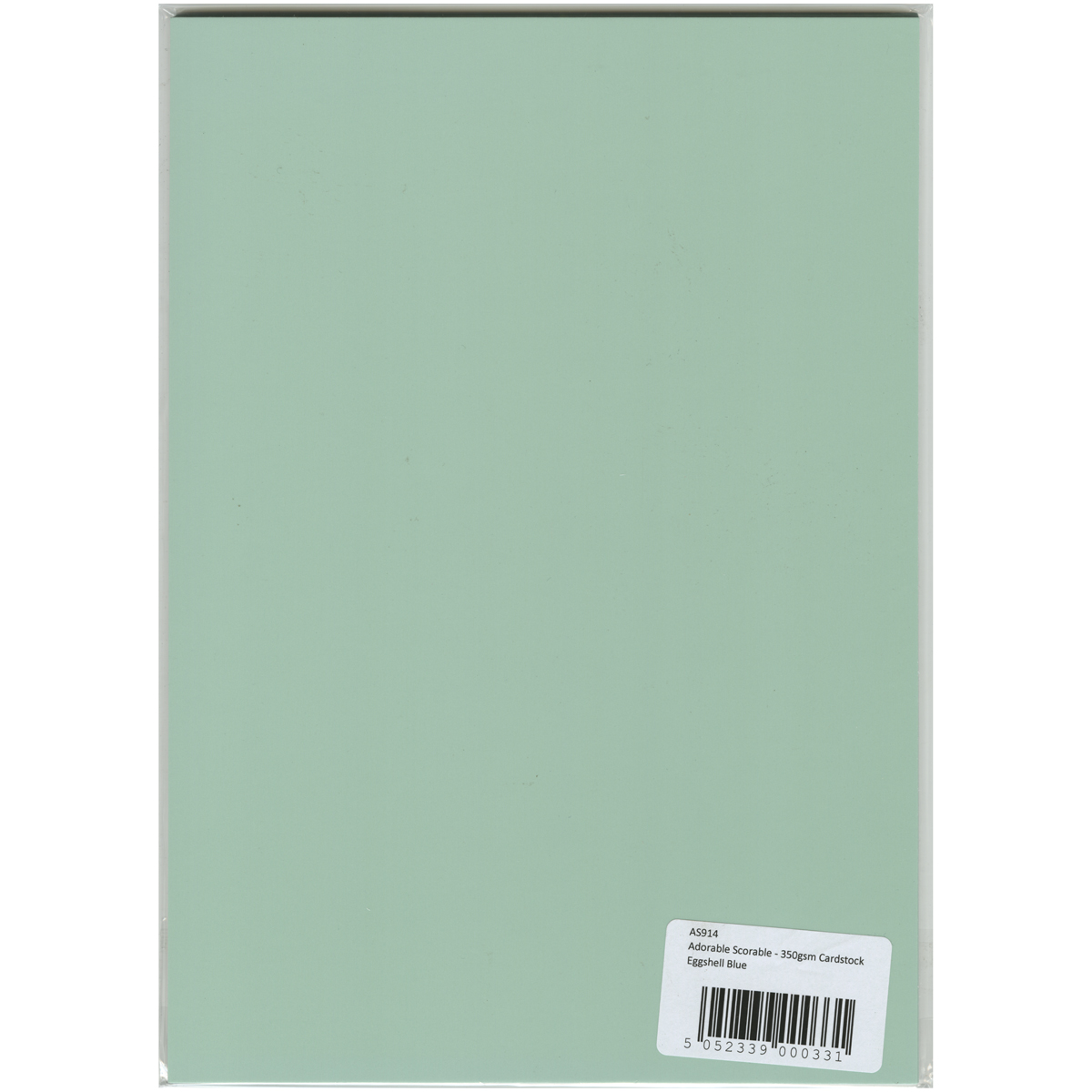 Adorable Scorable 350Gsm Cardstock A4Eggshell Blue