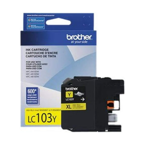 Genuine Brother MFC-J4410DW LC-103Y Yellow Inkjet Cartridge with Free Delivery in the USA