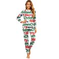 thumbnail image 2 of Lvotionpl 2026 Family Christmas Pajamas Matching Sets, Match Family Christmas Pjs Long Sleeve Top & Pants Set Matching Holiday Family Pajama Xmas Sets, 2 of 5